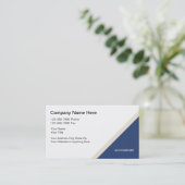 Cartes de visite de comptable simple (Debout devant)