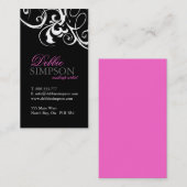 Cartes de visite de concepteur (Devant / Derrière)