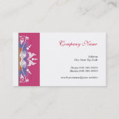 Cartes de visite de concepteur : : Flourishes (Dos)