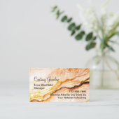 Cartes de visite de conception chic et clinquante (Debout devant)