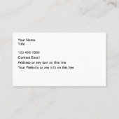 Cartes de visite de conception graphique artistiqu (Dos)