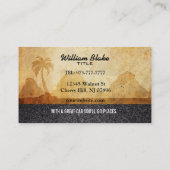 Cartes de visite de concessionnaire automobile (Dos)