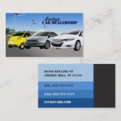 Cartes de visite de concessionnaire automobile (Devant / Derrière)
