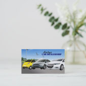 Cartes de visite de concessionnaire automobile (Debout devant)