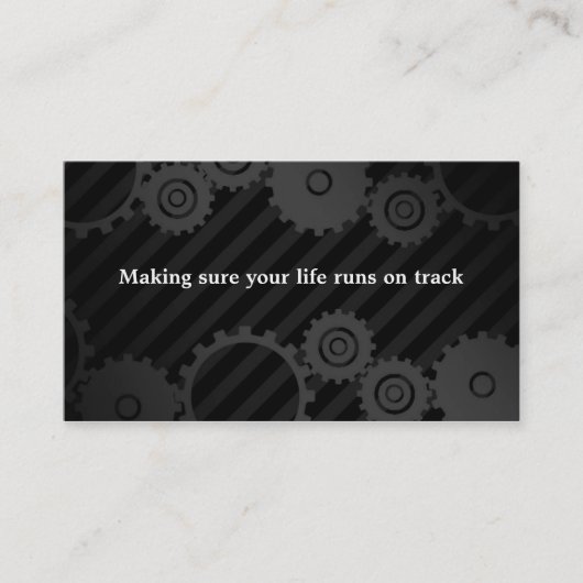 Cartes de visite de concierge (Devant)