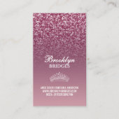 Cartes de Visite de Concours Brillent Couronne Sim (Devant)