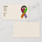 Cartes de visite de conscience de Cancer de sang (Devant / Derrière)