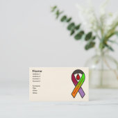 Cartes de visite de conscience de Cancer de sang (Debout devant)