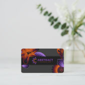 cartes de visite de conseil abstraits (Debout devant)