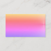 Cartes de visite de conseil d'affaires classiques (Dos)