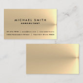 Cartes de visite de conseil d'affaires classiques (Devant / Derrière)