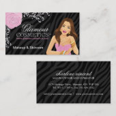 Cartes de visite de conseiller de beauté (Devant / Derrière)