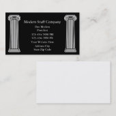 Cartes de visite de construction (Devant / Derrière)