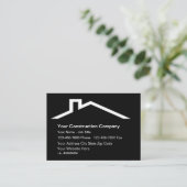 Cartes de visite de construction (Debout devant)