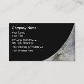 Cartes de visite de construction (Devant)