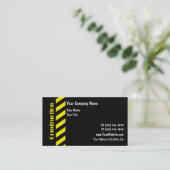 Cartes de visite de construction (Debout devant)