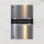 Cartes de visite De Construction Classique Et Cool (Devant)