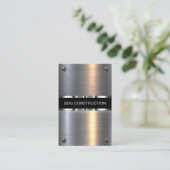 Cartes de visite De Construction Classique Et Cool (Debout devant)