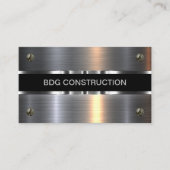 Cartes de visite De Construction Classique Et Cool (Devant)