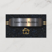 Cartes de visite de construction de maisons classi (Devant)