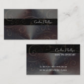 cartes de visite de consultant en marketing classi (Devant / Derrière)