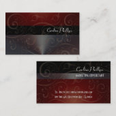 cartes de visite de consultant en marketing classi (Devant / Derrière)