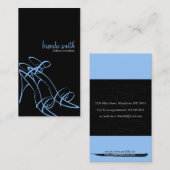 Cartes de visite de consultant en matière de mode (Devant / Derrière)