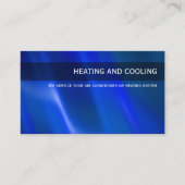 Cartes de visite de contrôle de climat (Devant)