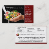 Cartes de visite de contrôle de la partie (Devant / Derrière)