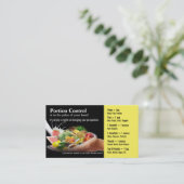 Cartes de visite de contrôle de la partie (Debout devant)