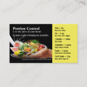 Cartes de visite de contrôle de la partie (Devant)