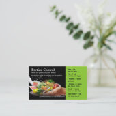 Cartes de visite de contrôle de la partie (Debout devant)