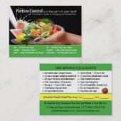 Cartes de visite de contrôle de la partie entraîne (Devant / Derrière)