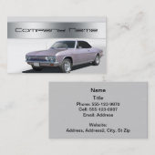 Cartes de visite de Corvair (Devant / Derrière)