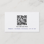 Cartes de visite de Corvette (Dos)