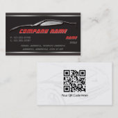 Cartes de visite de Corvette d'ensemble de chrome (Devant / Derrière)