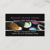 Cartes de visite de cosmétiques (Dos)