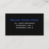 Cartes de visite de cosmétiques (Dos)