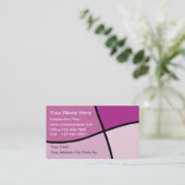 Cartes de visite de cosmétiques (Debout devant)