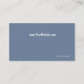 Cartes de visite de coucher du soleil (Dos)