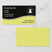 Cartes de visite de cours particuliers (Devant / Derrière)