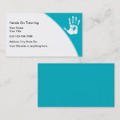 Cartes de visite de cours particuliers (Devant / Derrière)