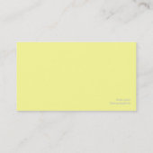 Cartes de visite de cours particuliers de maître (Dos)