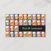 Cartes de visite de coutume d'art de bruit de (Devant)