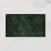 Cartes de visite de coutume de Bling d'or de (Dos)