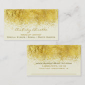 Cartes de visite de coutume de maquilleur de la (Devant / Derrière)