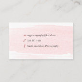 Cartes de visite de coutume de Maria G (Dos)