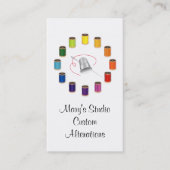 Cartes de visite de couture (Devant)