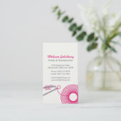 Cartes de visite de couture de tricot (Debout devant)