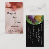 Cartes de visite de crèche (Devant / Derrière)